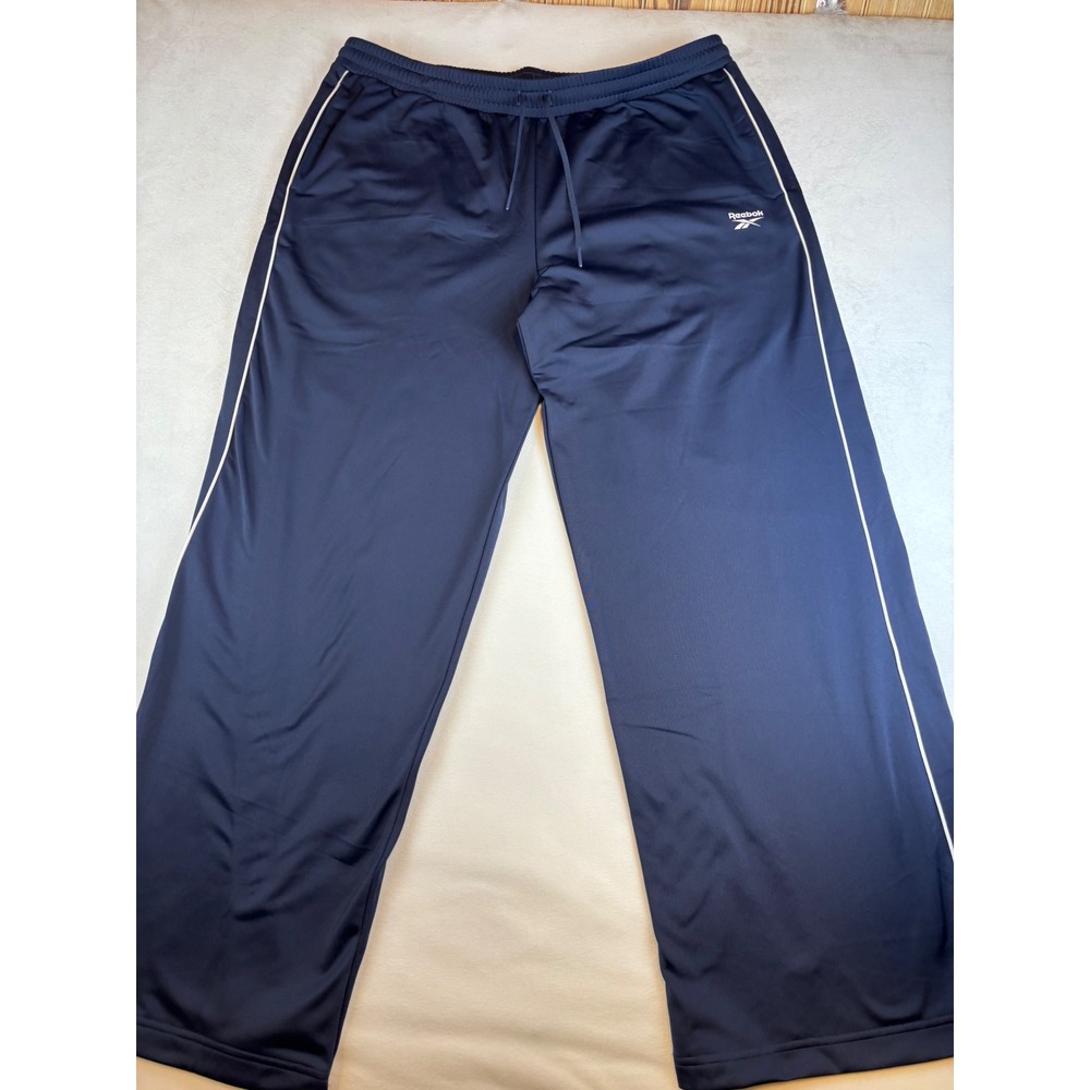 Reebok Women's XL Training Pants ID BV Tricot TP Vecnav Blue White New Blue